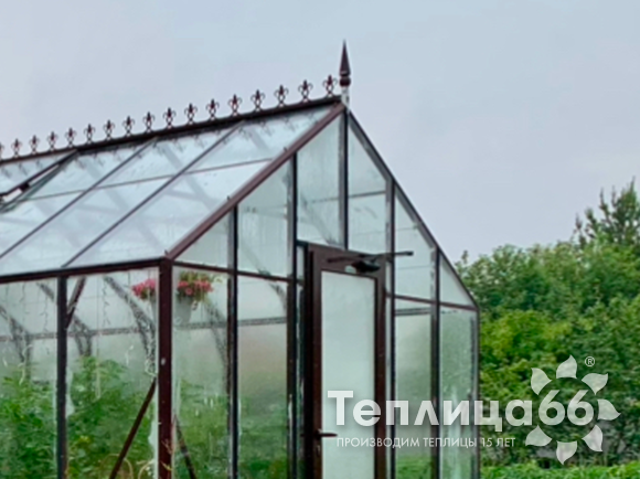 Завершение декоративного навершия для теплиц botanik